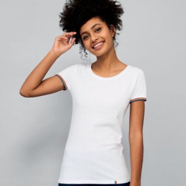 SOL'S Ladies Rainbow T-Shirt Thumbnail